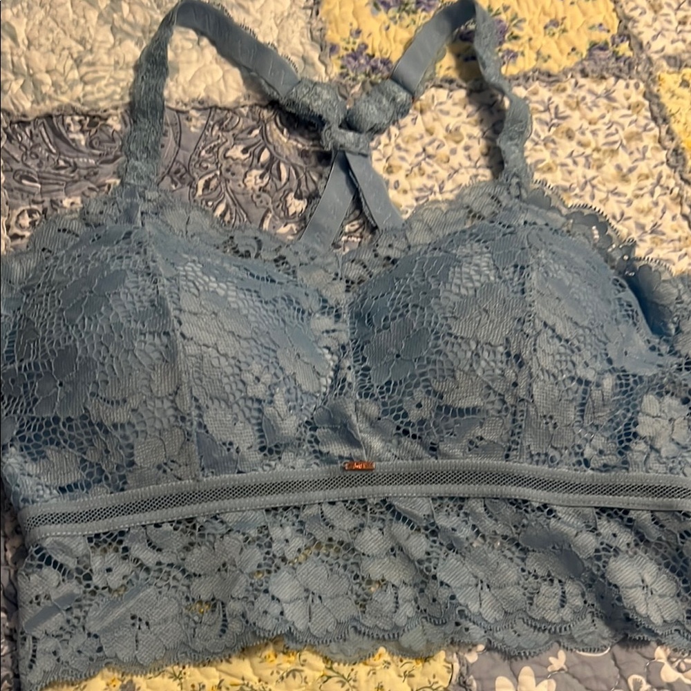 Lace Bralette in Blue